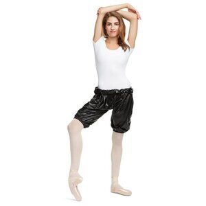 Capezio Dance Vinyl Perspiration Shorts Women's Size S